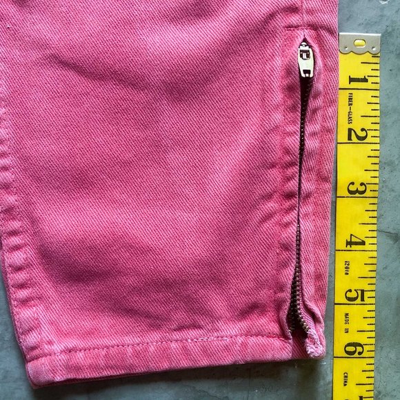 vintage 80s red GUESS JEANS Style 43105A high rise ankle zip Sz 29 - Picture 11 of 11